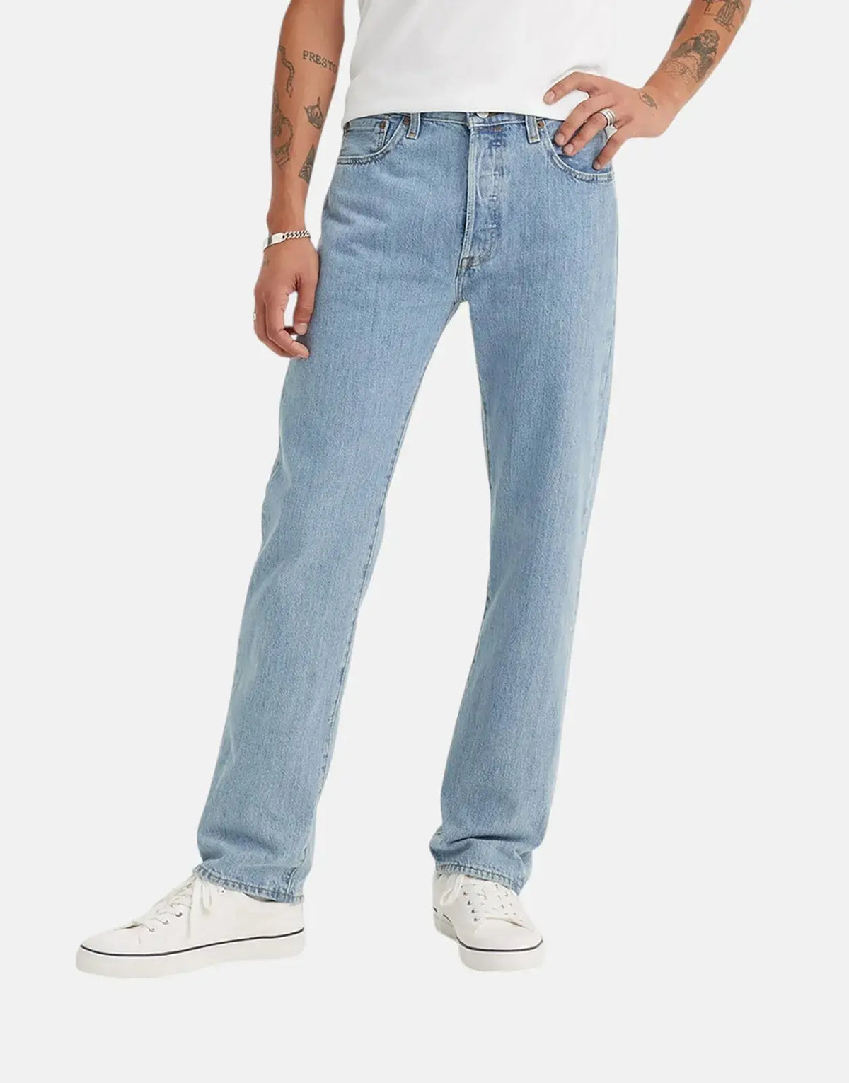 Levi's 501 Original Light Stonewash Jeans