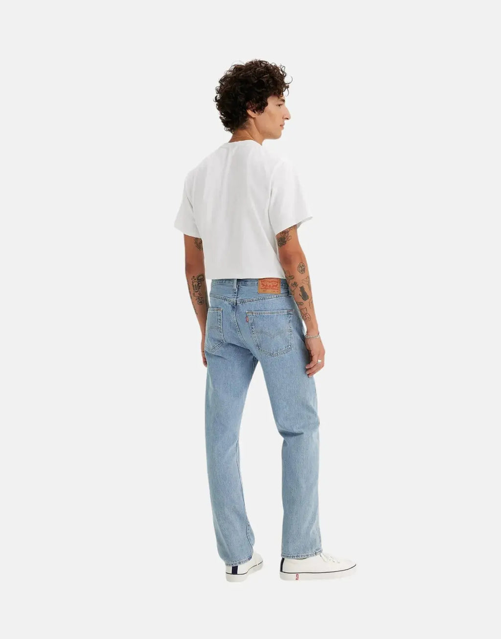 Levi's 501 Original Light Stonewash Jeans - view 3
