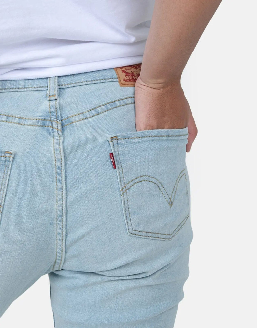 Levi's Curvy Skinny Indigo Imagination Jeggings - view 3