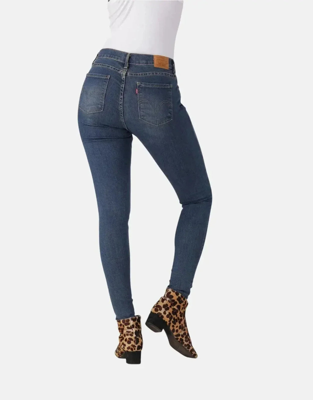 Levi's Curvy Super Skinny Zealous Blue Jeans - view 2