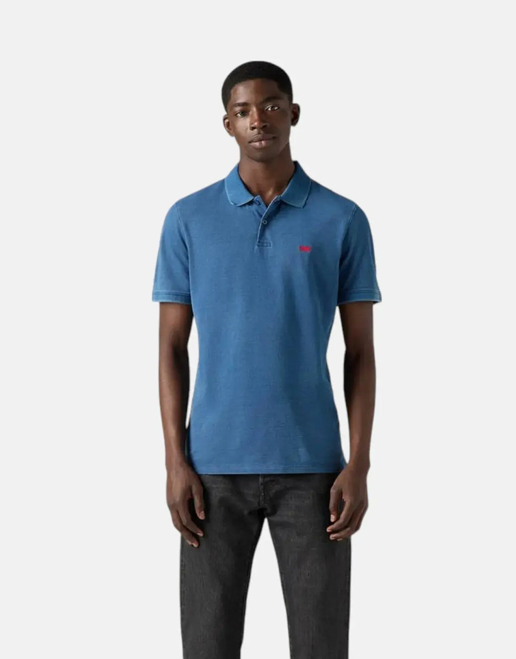 Levi's Slim Housemark Indigo Pique Polo Shirt - view 4