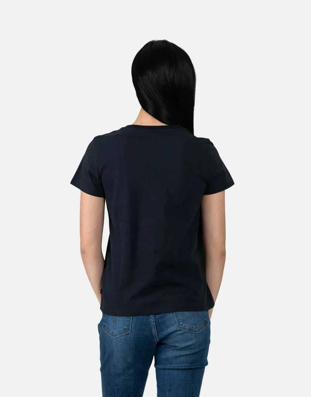 Levi's The Perfect Batwing Iridescent Jet Black T-Shirt - view 2