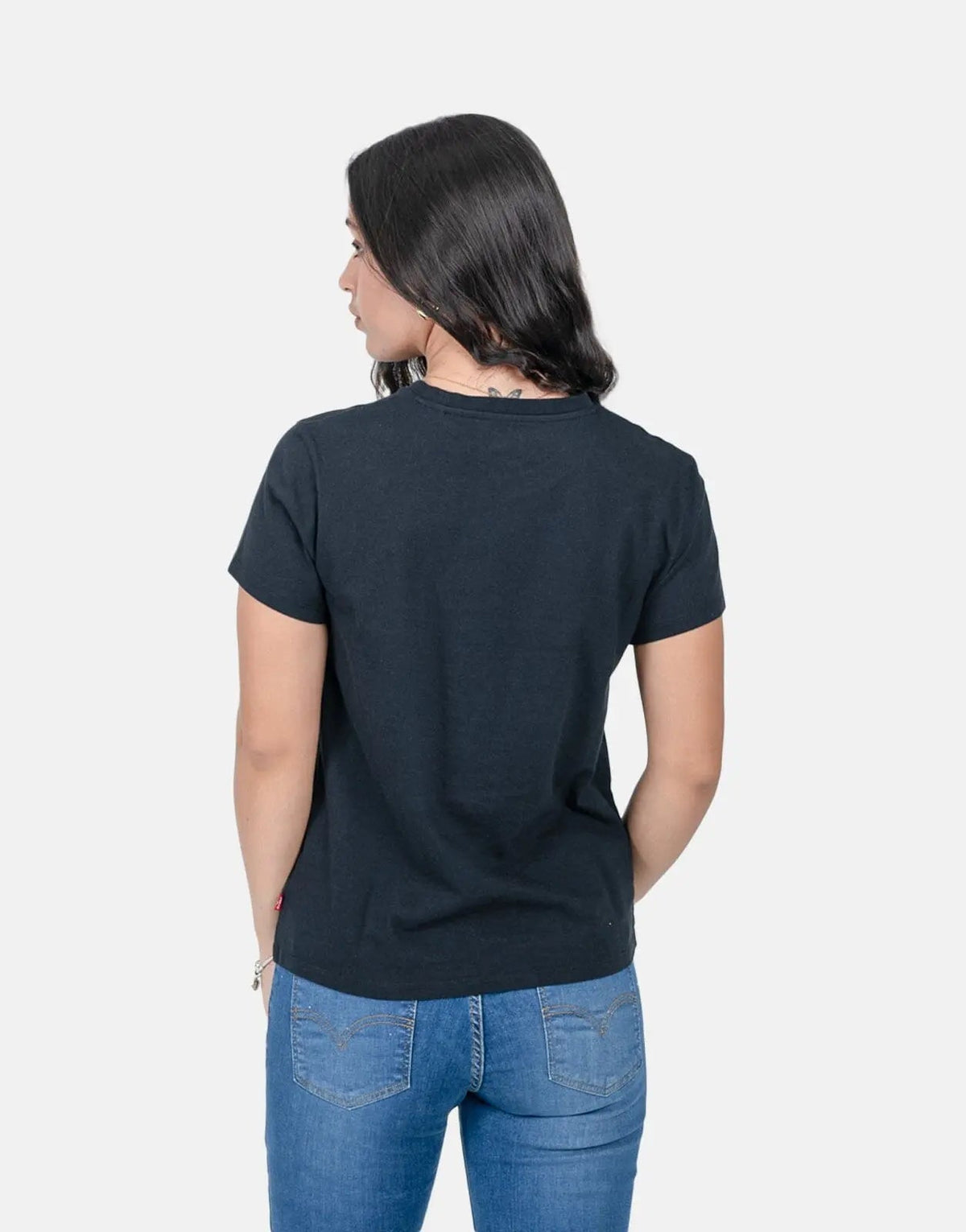 Levi's The Perfect Jet Black T-Shirt - view 2