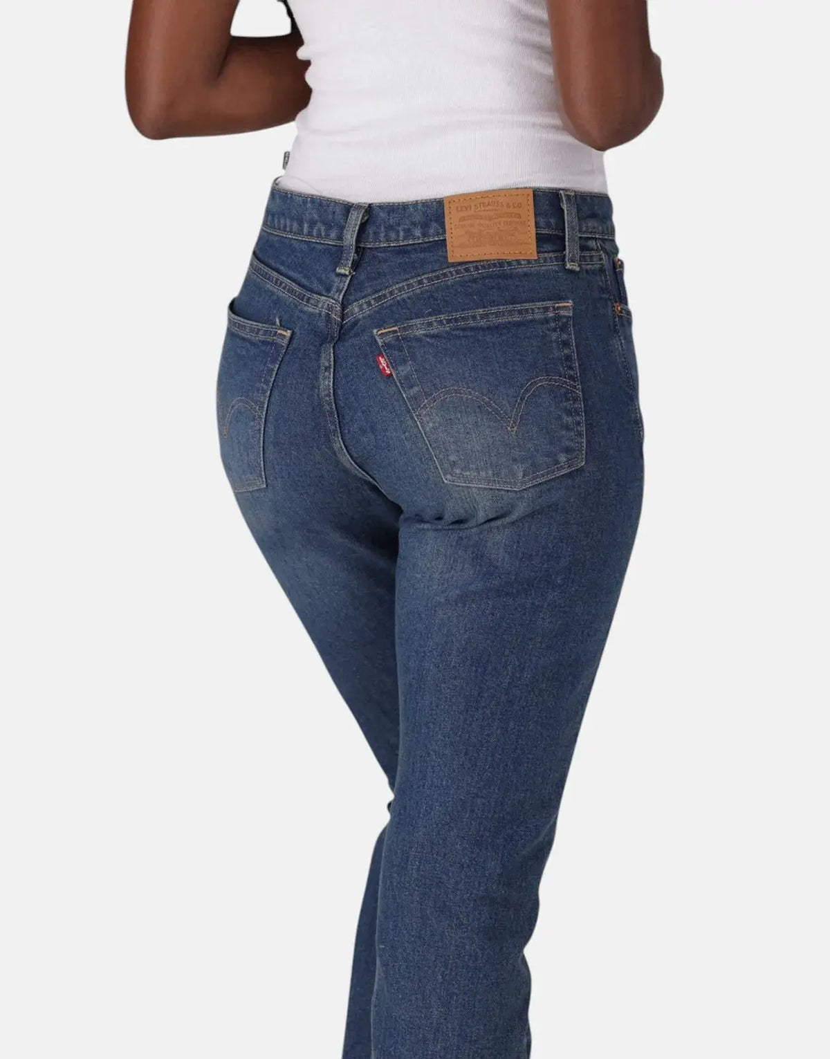 Levi's Wedgie Outerpoint Straight Jeans - view 4