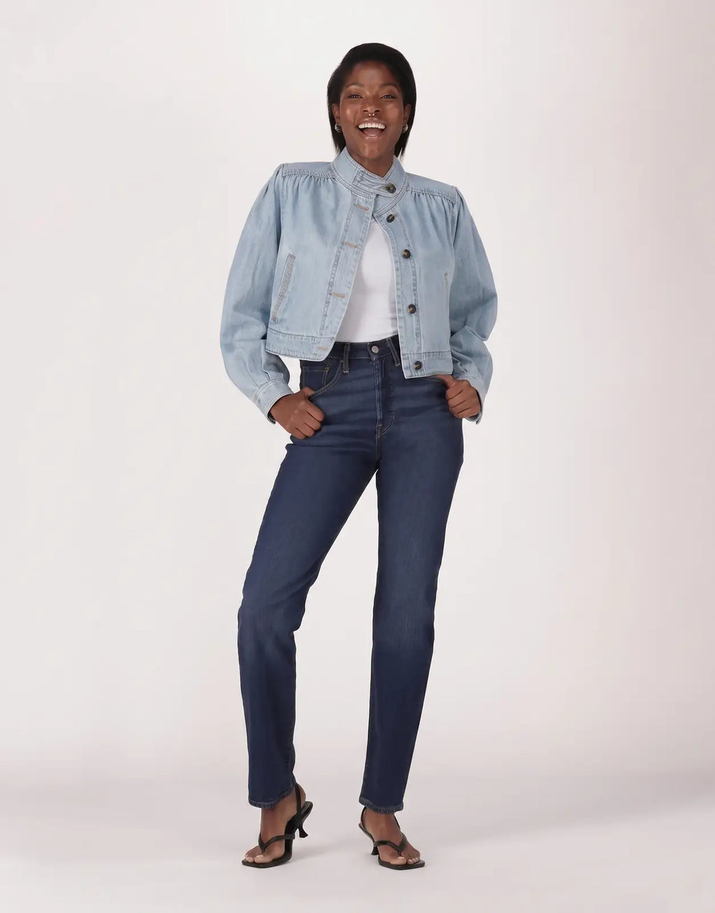 Levis 501 Ladies Time Take Jeans - view 4