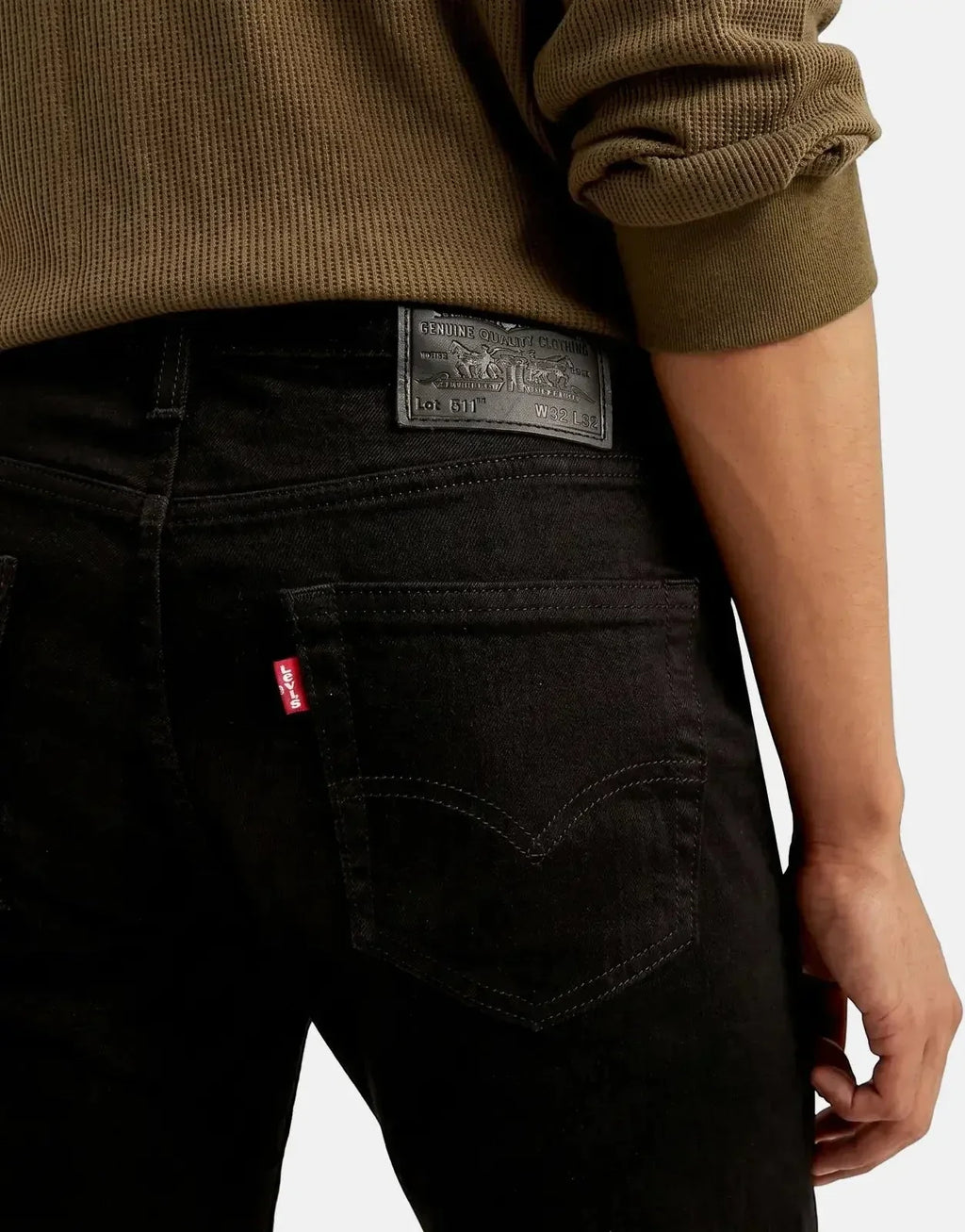 Levi's 511 Slim Black Jeans - view 3