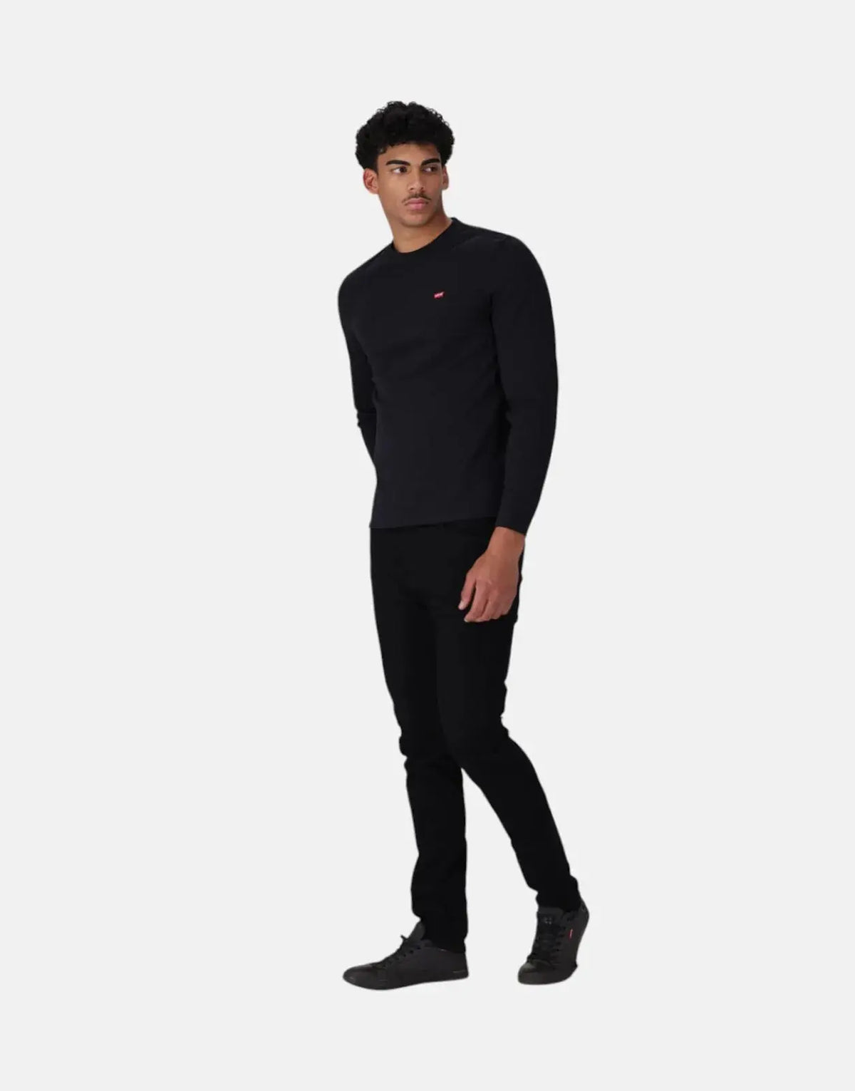 Levi's 510 Black Leaf Skinny Jeans - view 4