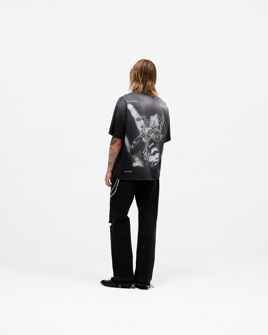 Represent X Iron Maiden Infinite Dreams T-Shirt - Aged Black