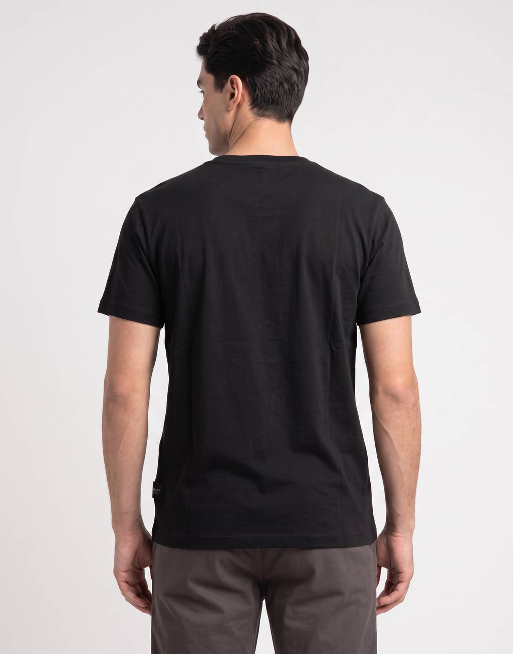Replay Side R-Logo Black T-Shirt - view 2