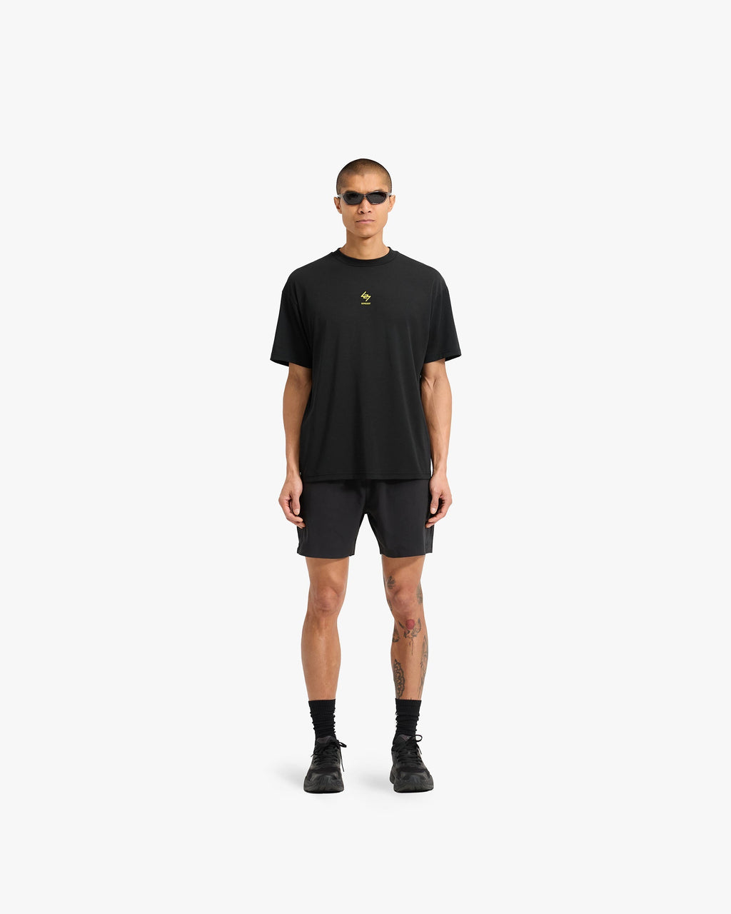 247 Chicago Oversized T-Shirt - Jet Black