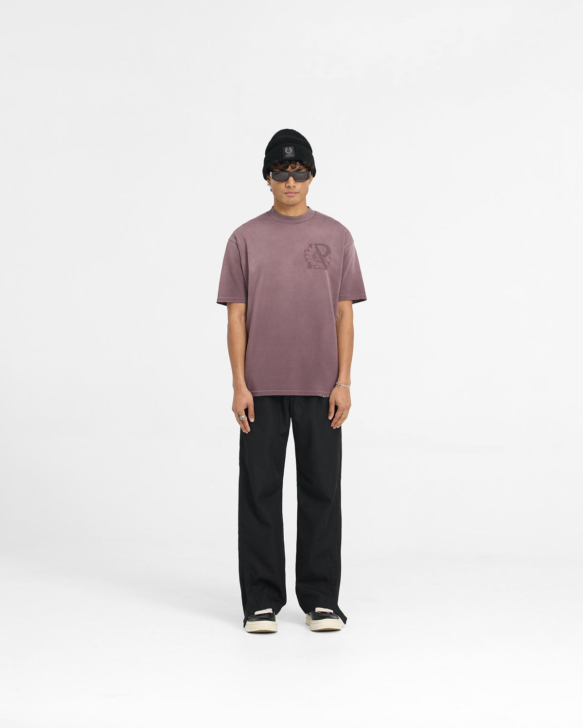 Represent X Belstaff Outline Phoenix T-Shirt - Plum