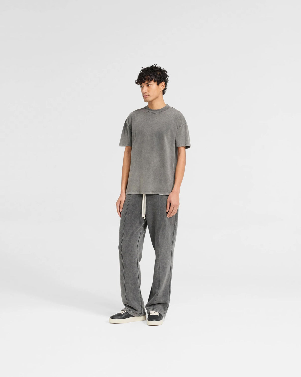 Initial T-Shirt - Vintage Grey