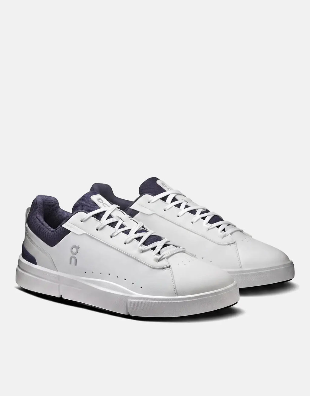 On Men's The Roger Advantage White Midnight Sneakers - view 6