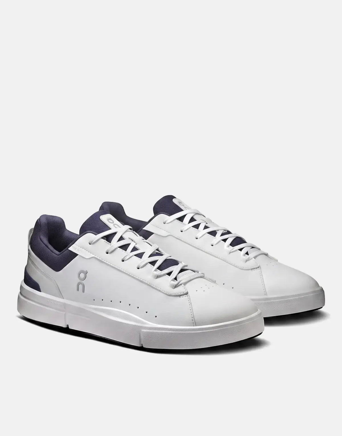 On Men's The Roger Advantage White Midnight Sneakers - view 6