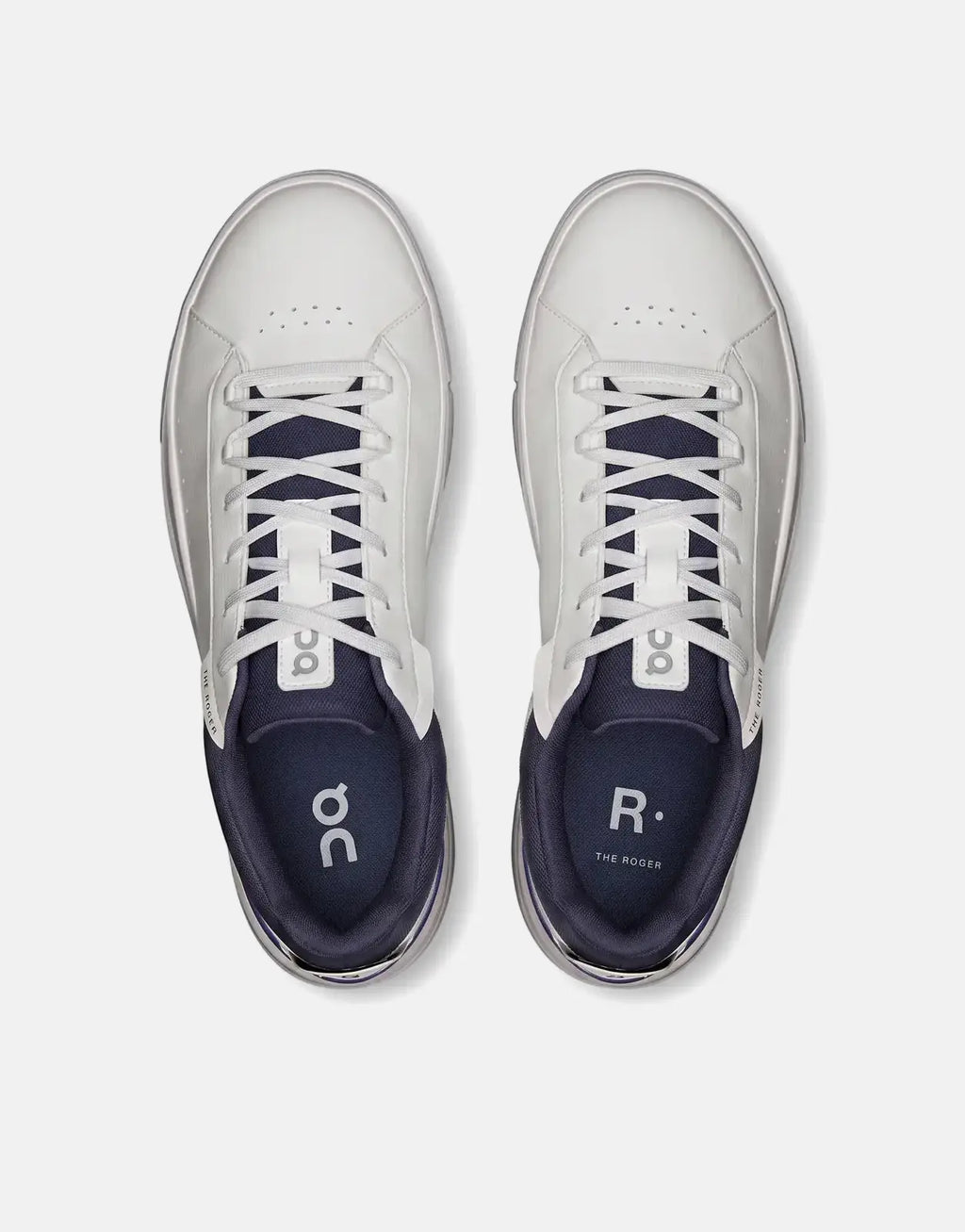 On Men's The Roger Advantage White Midnight Sneakers - view 2