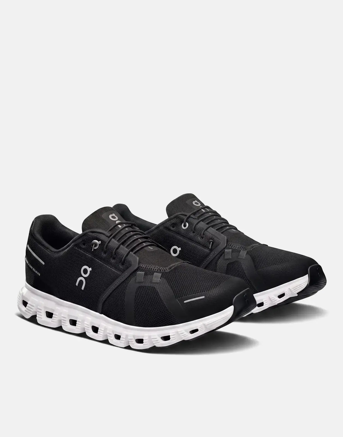On Men's Cloud 6 Black White Sneaker - view 2