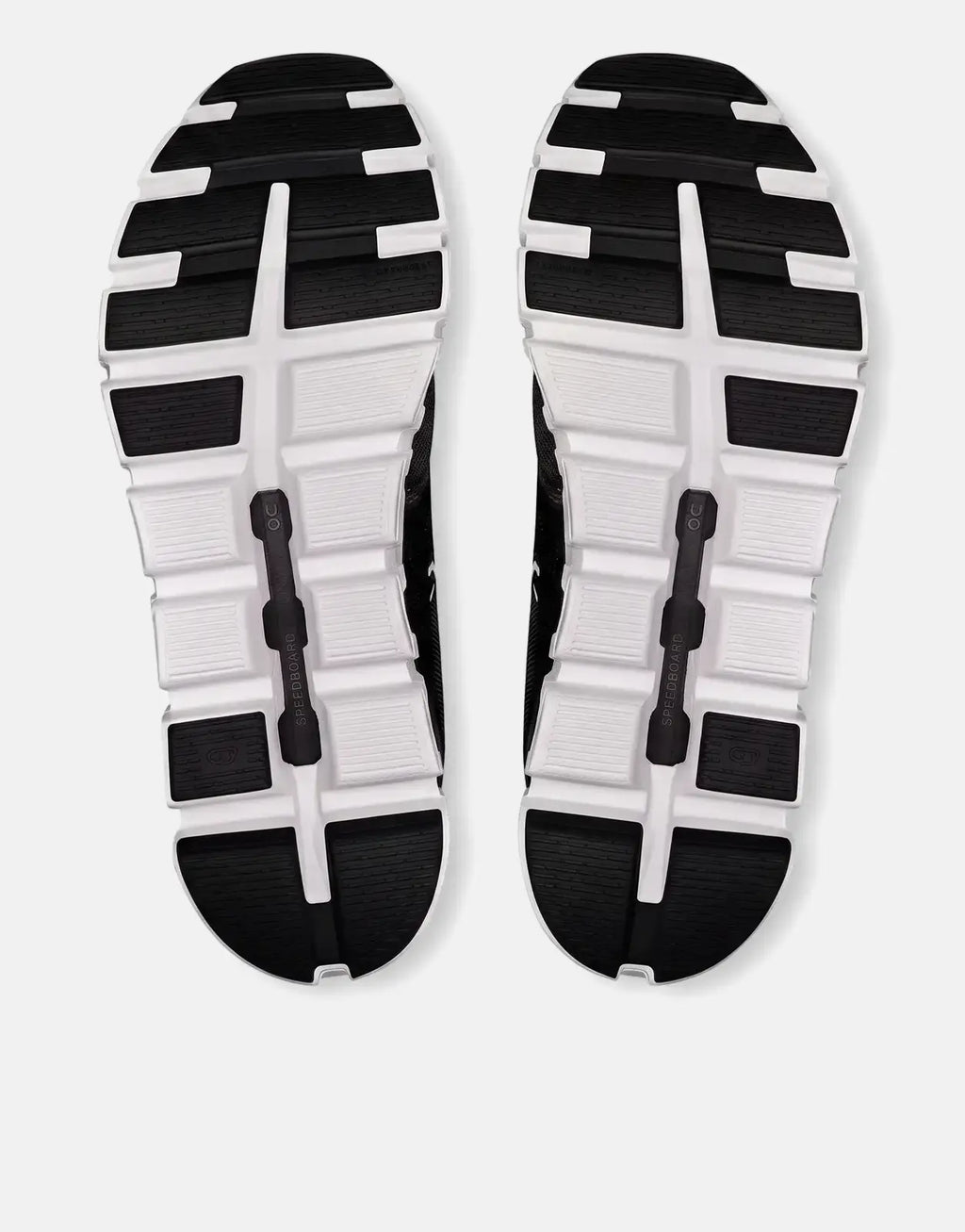 On Men's Cloud 6 Black White Sneaker - view 4