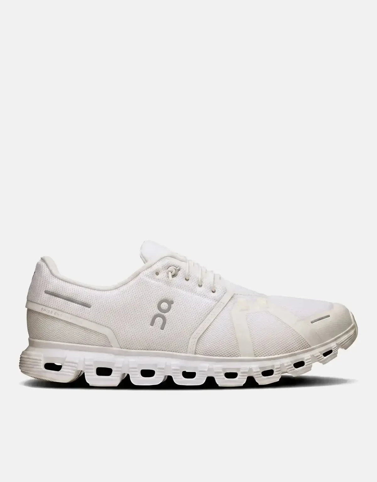 On Men's Cloud 6 White Sneakers