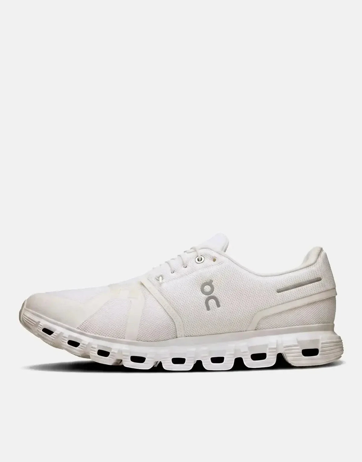 On Men's Cloud 6 White Sneakers - view 5