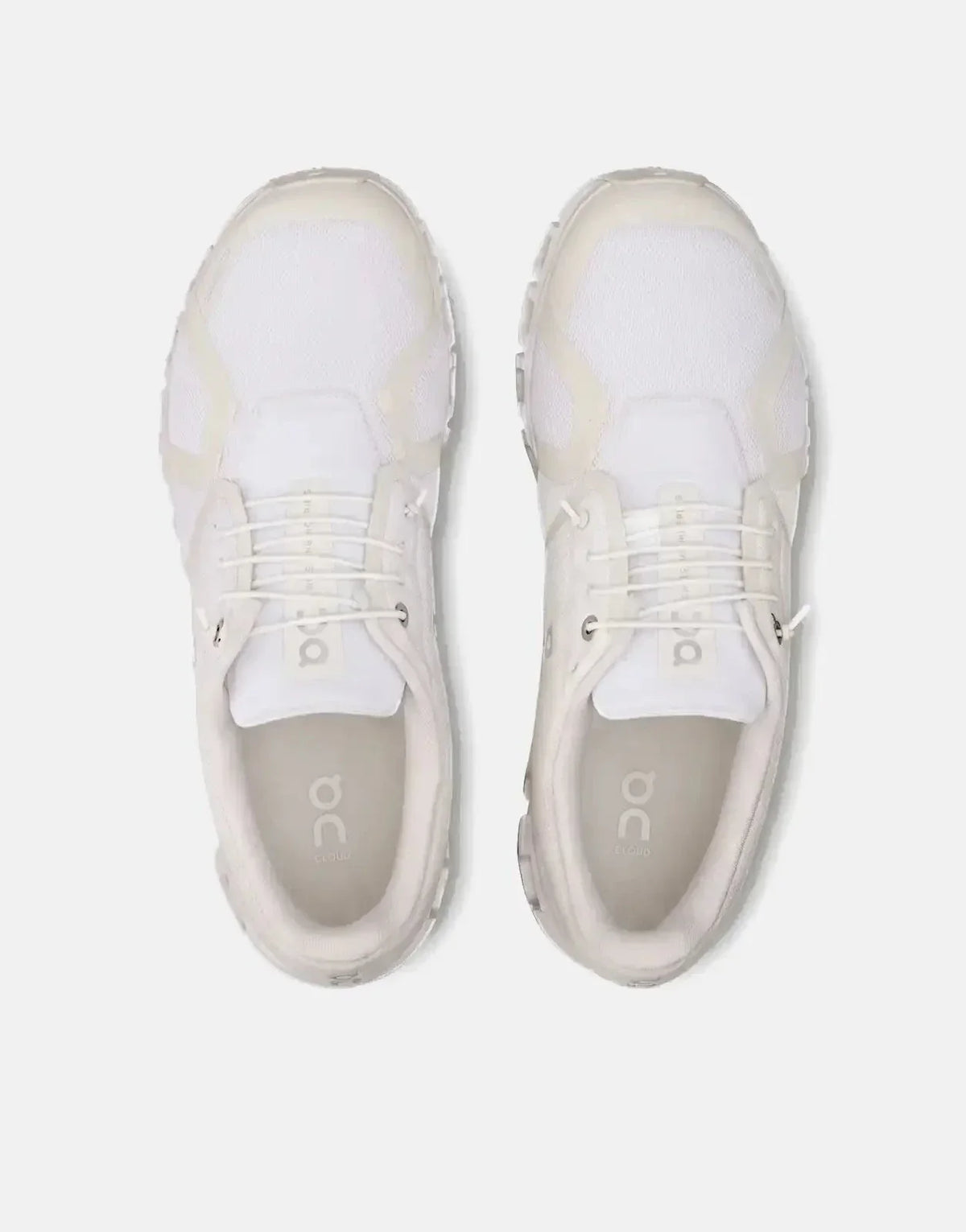 On Men's Cloud 6 White Sneakers - view 3