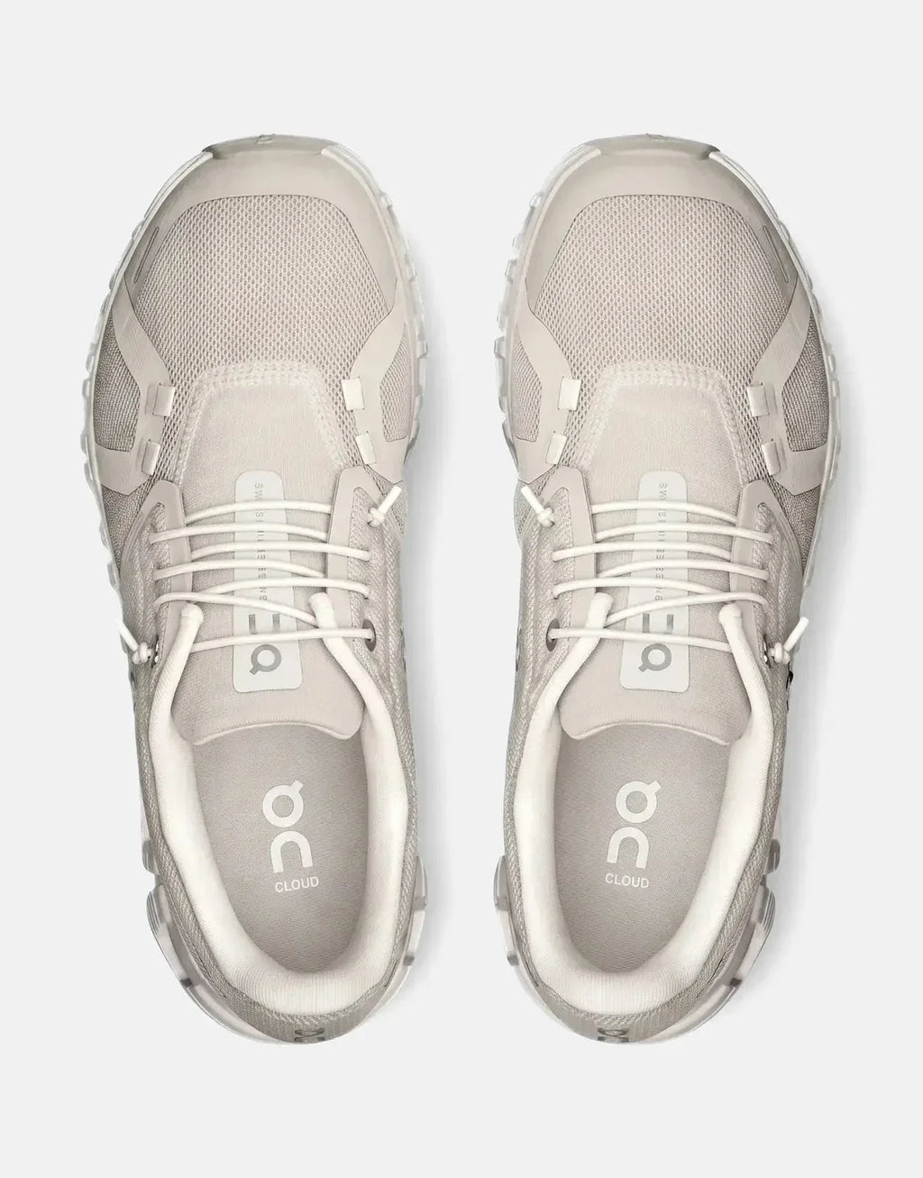 On Women's Cloud 6 Pearl White Sneakers - view 3