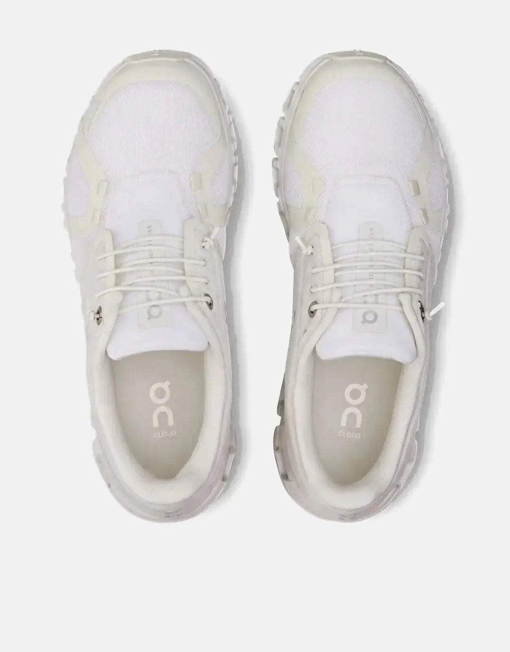 On Women's Cloud 6 White Sneakers - view 3