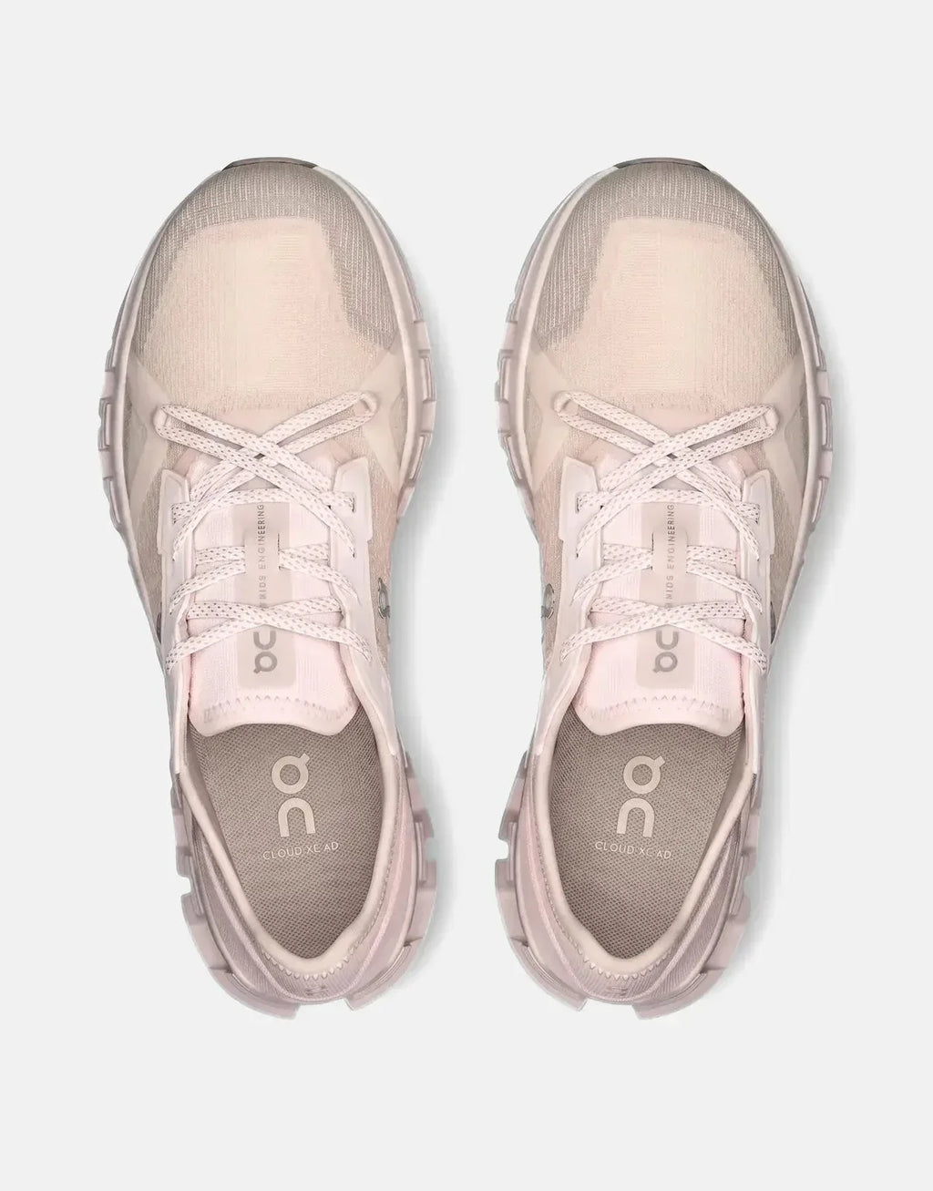 On Women's Cloud X4 AD Salt Lily Sneakers - view 3