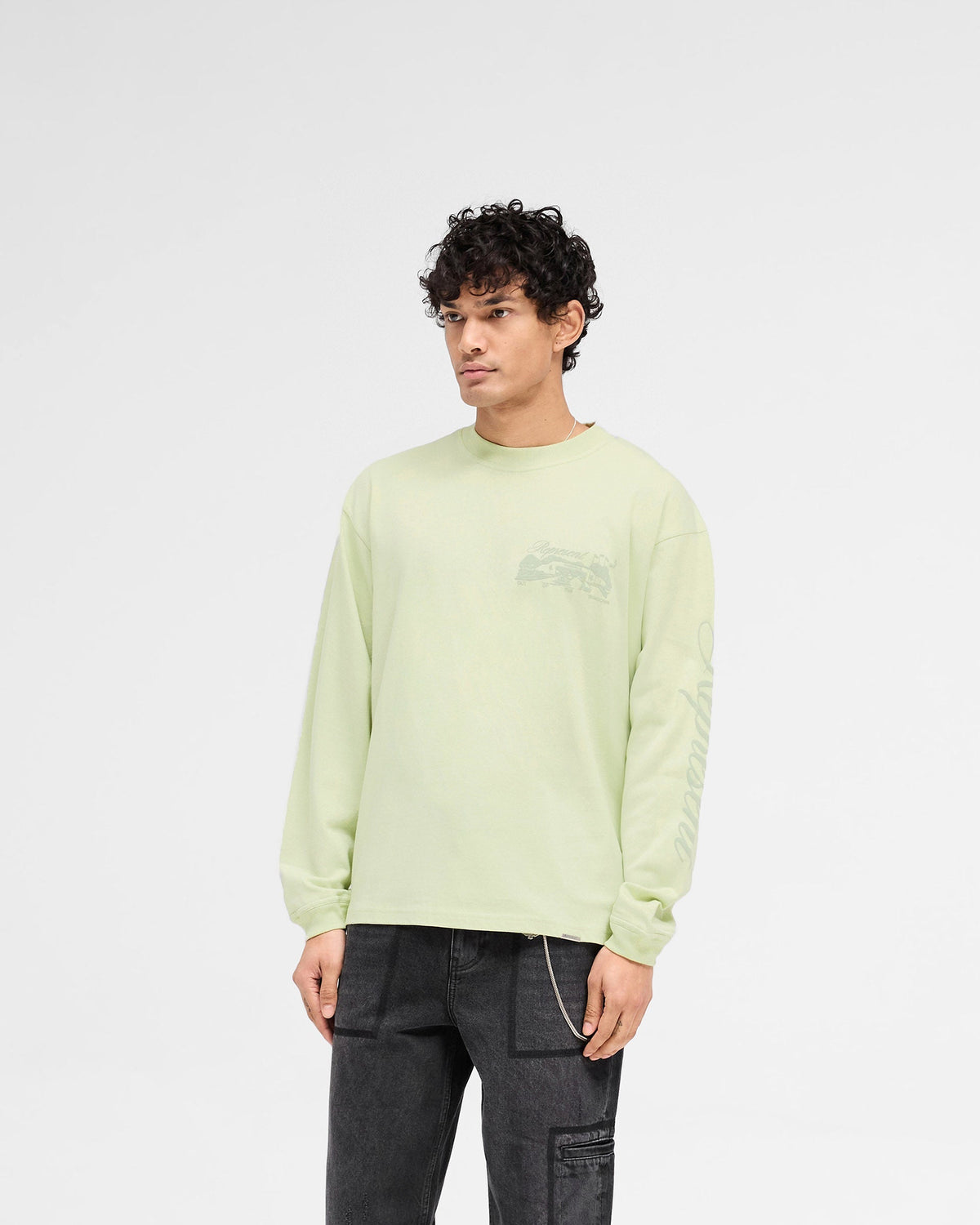Raceway Long Sleeve T-Shirt - Matcha