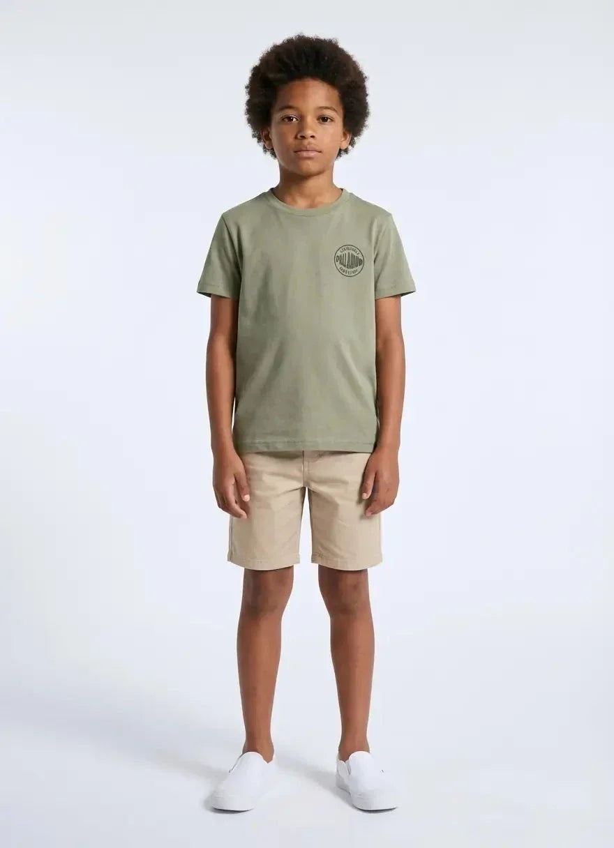 Palladium Boys Heritage Olive T-Shirt