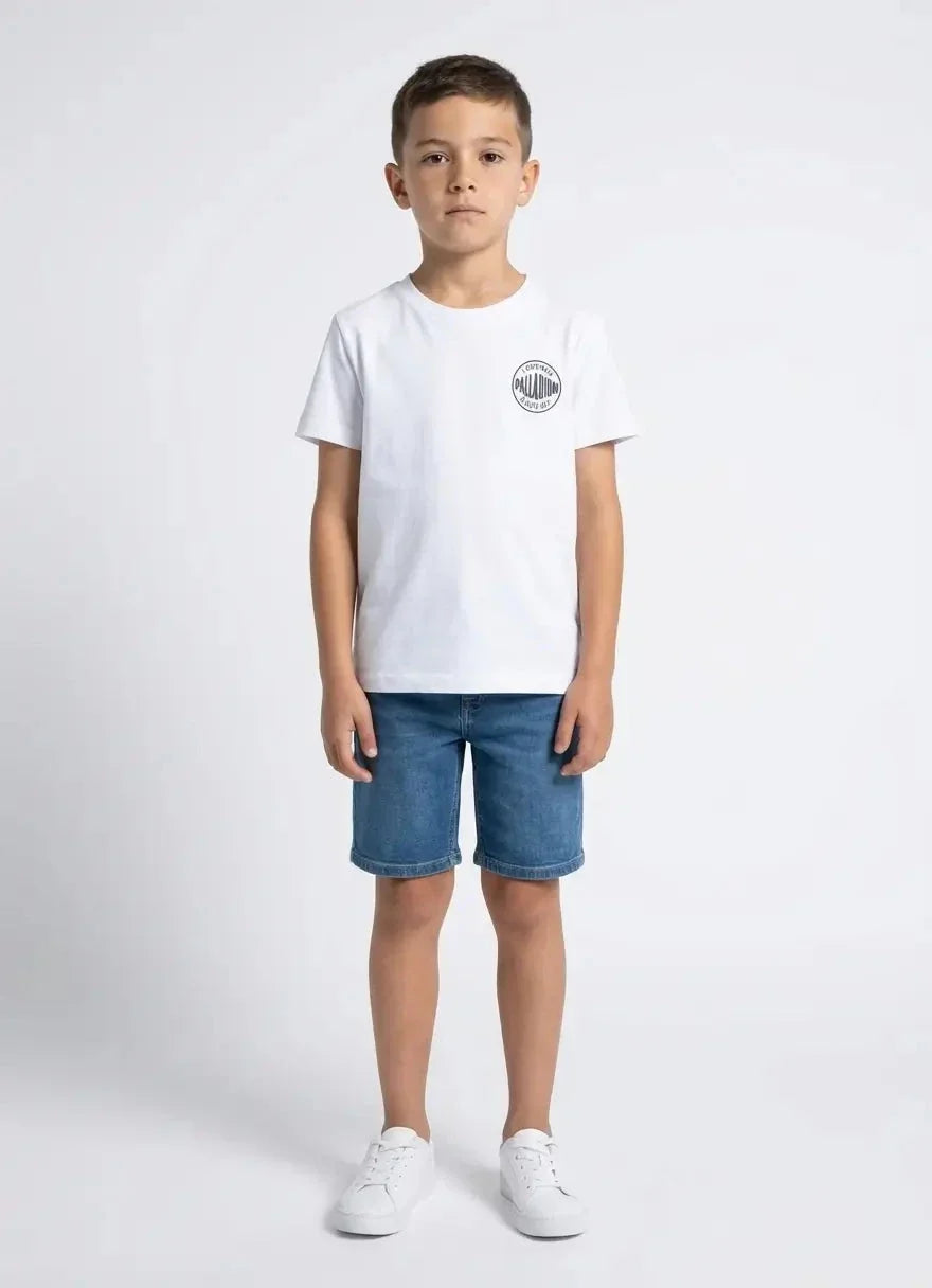 Palladium Boys Heritage White T-Shirt