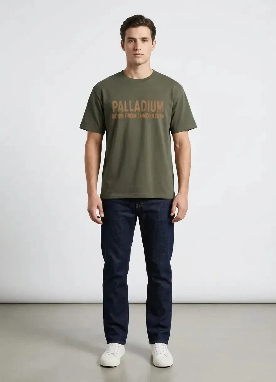 Palladium Innovation Distressed Olive T-Shirt