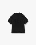 Rep Applique T-Shirt - Off Black