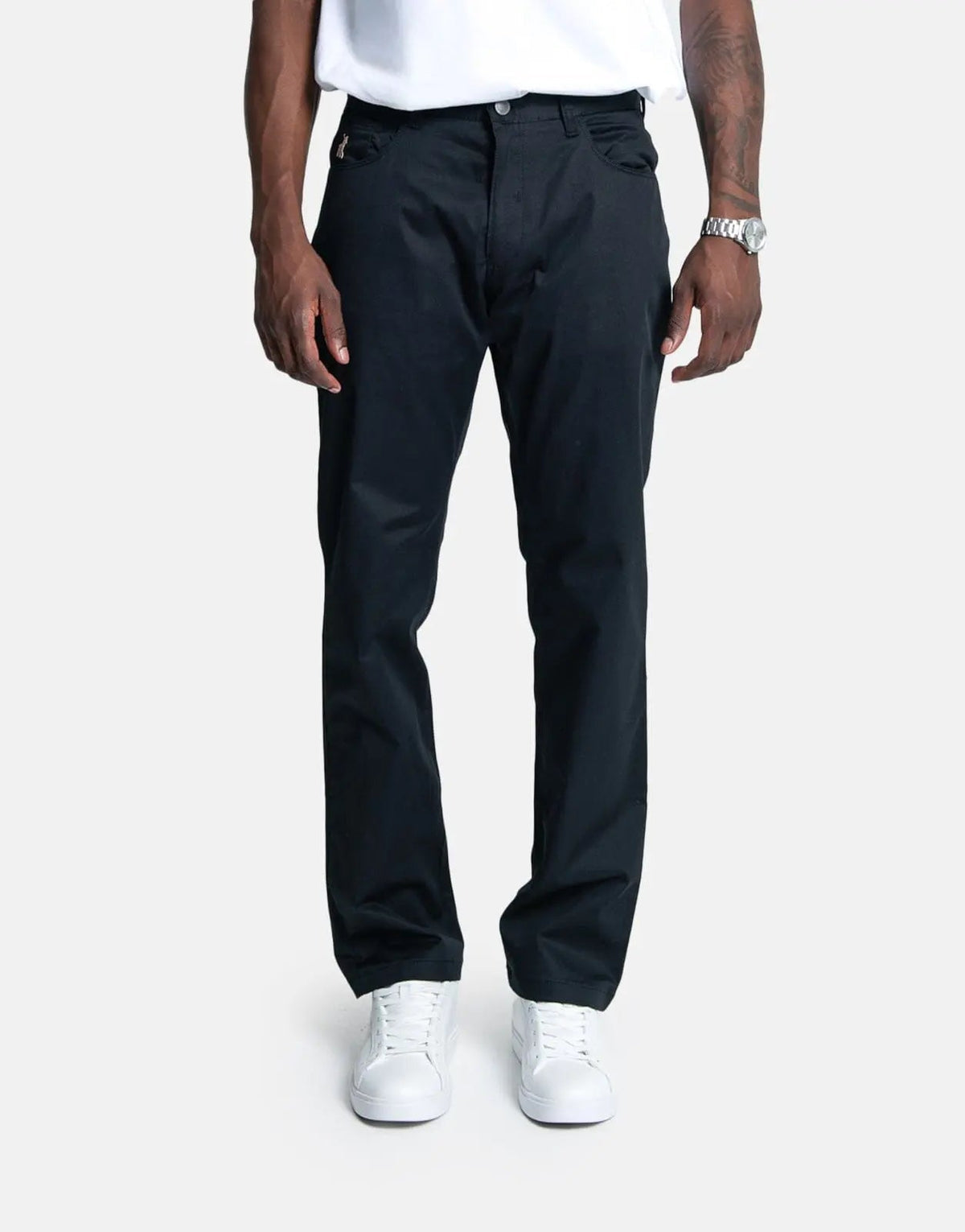 Polo 5 Pocket Straight Leg Black Trouser