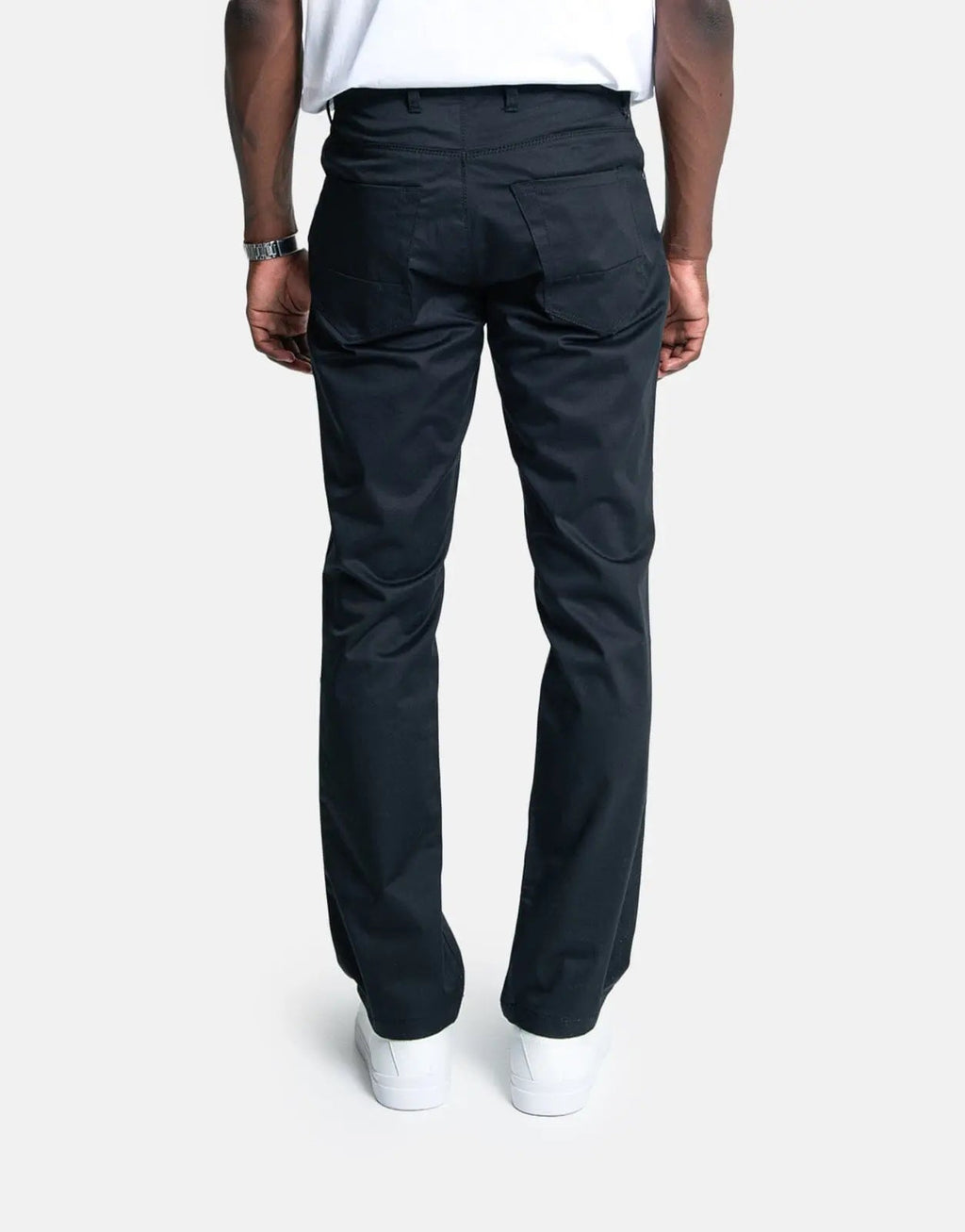 Polo 5 Pocket Straight Leg Black Trouser - view 2