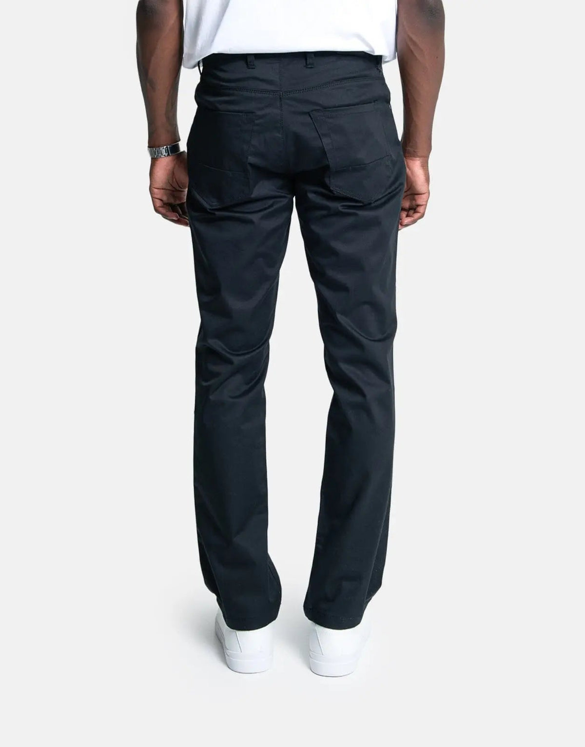 Polo 5 Pocket Straight Leg Black Trouser - view 2