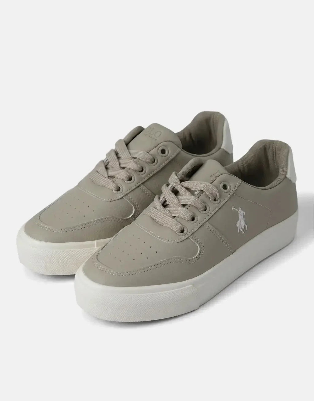 Polo Action Leather Sneaker Stone - view 2