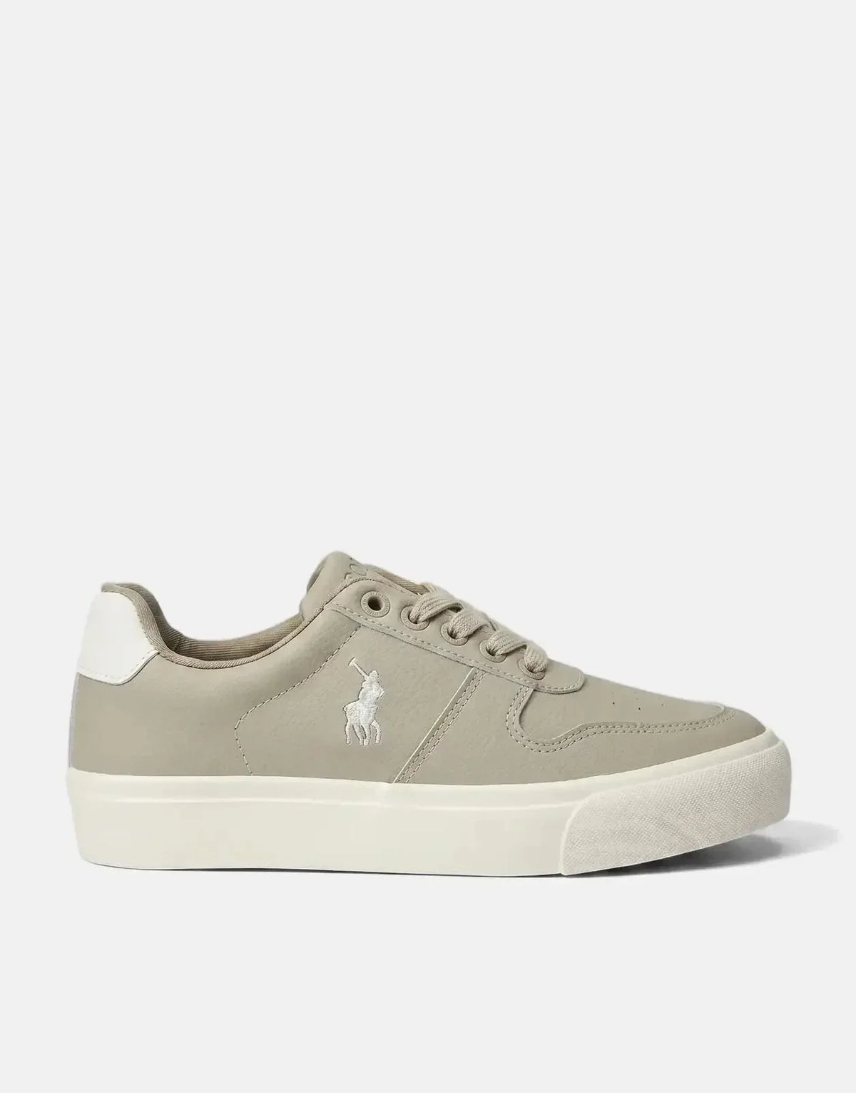 Polo Action Leather Sneaker Stone