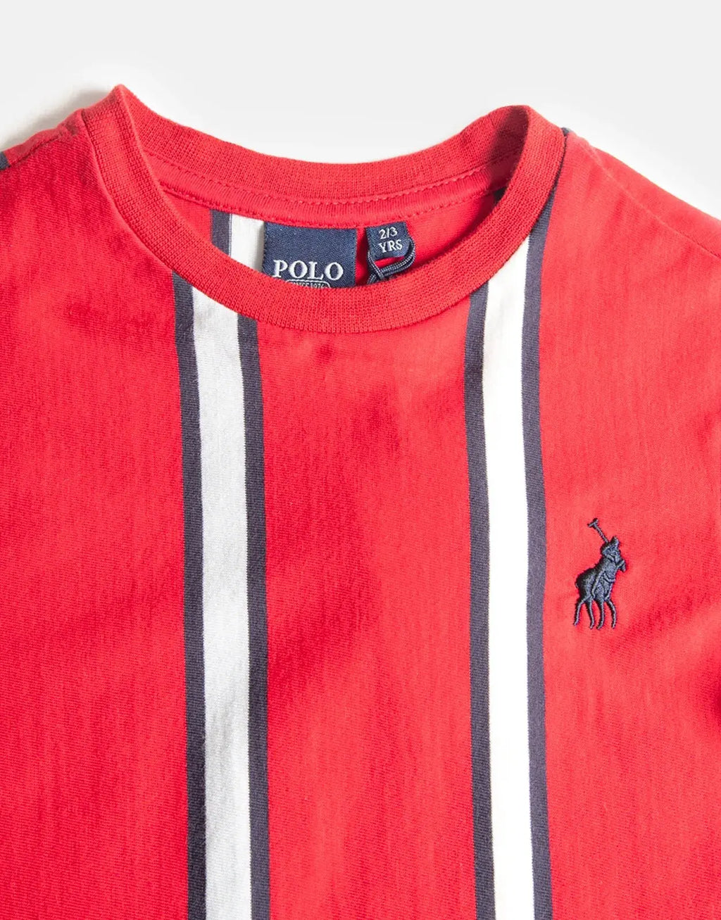 Polo Boys Blake Striped Samba Red T-Shirt - view 3
