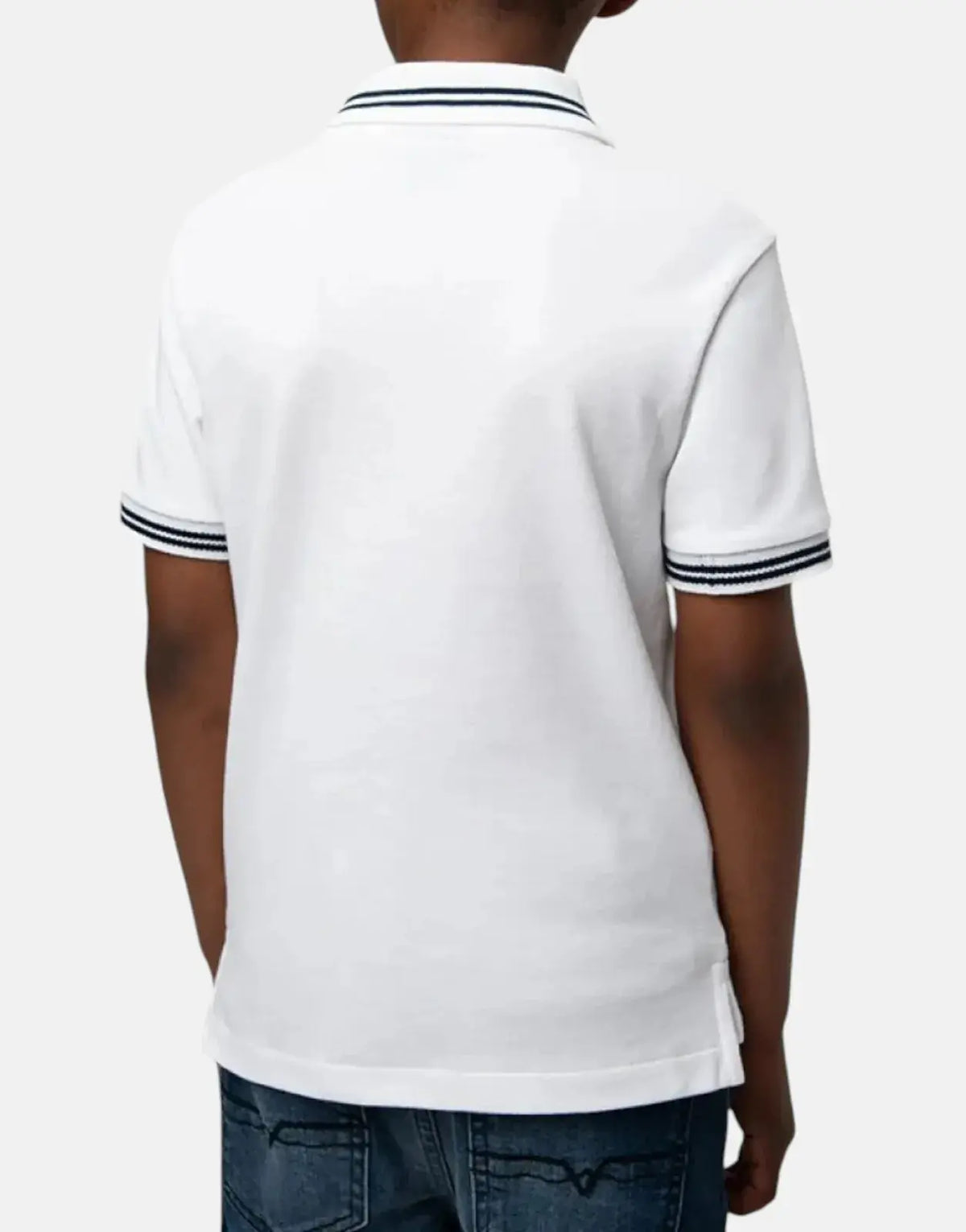 Polo Boys Owen Jacquard White Golfer - view 3