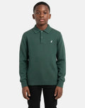 Polo Boys Sean Knitted Forest Green Golfer