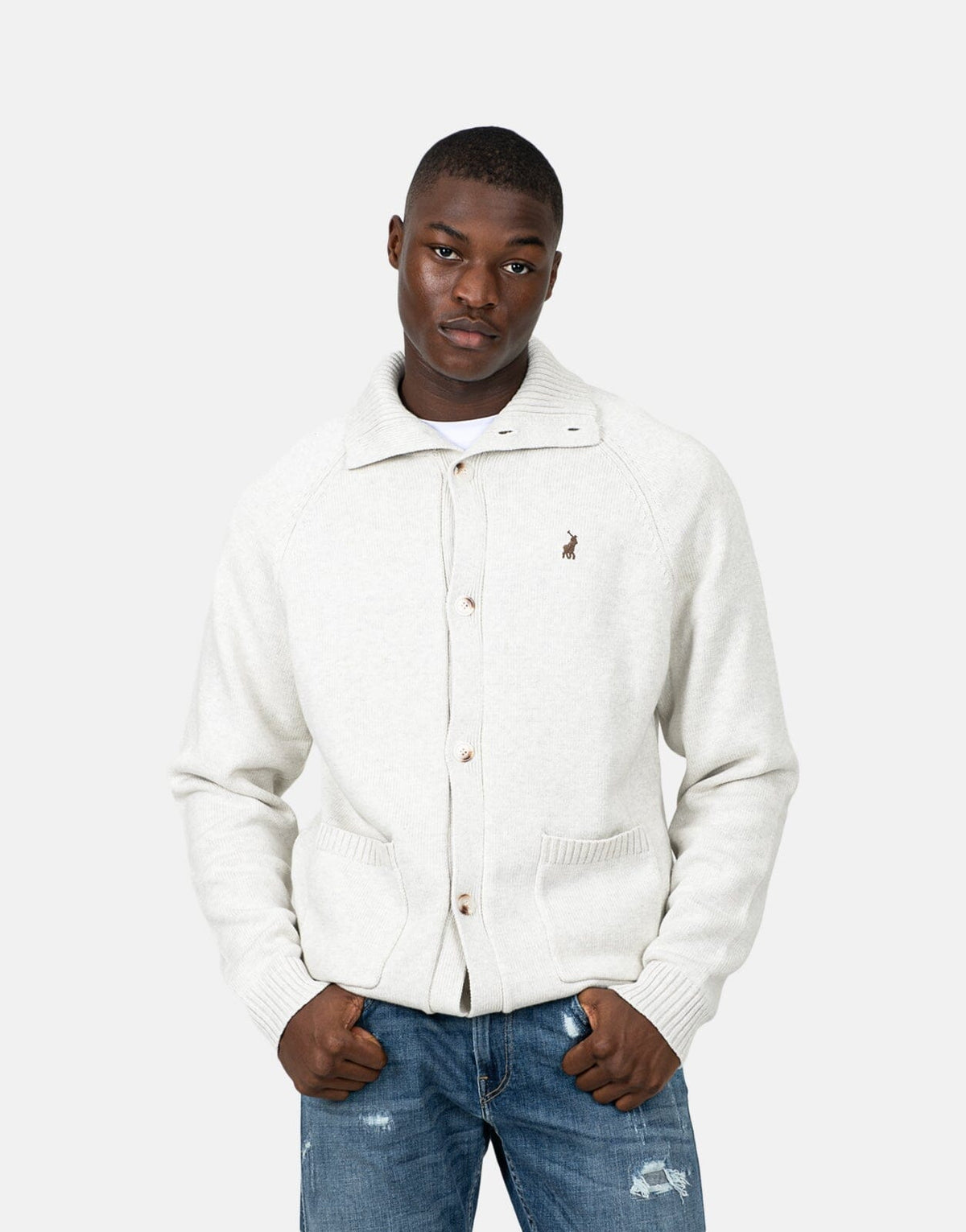 Polo Cashmere Button Through Knitwear