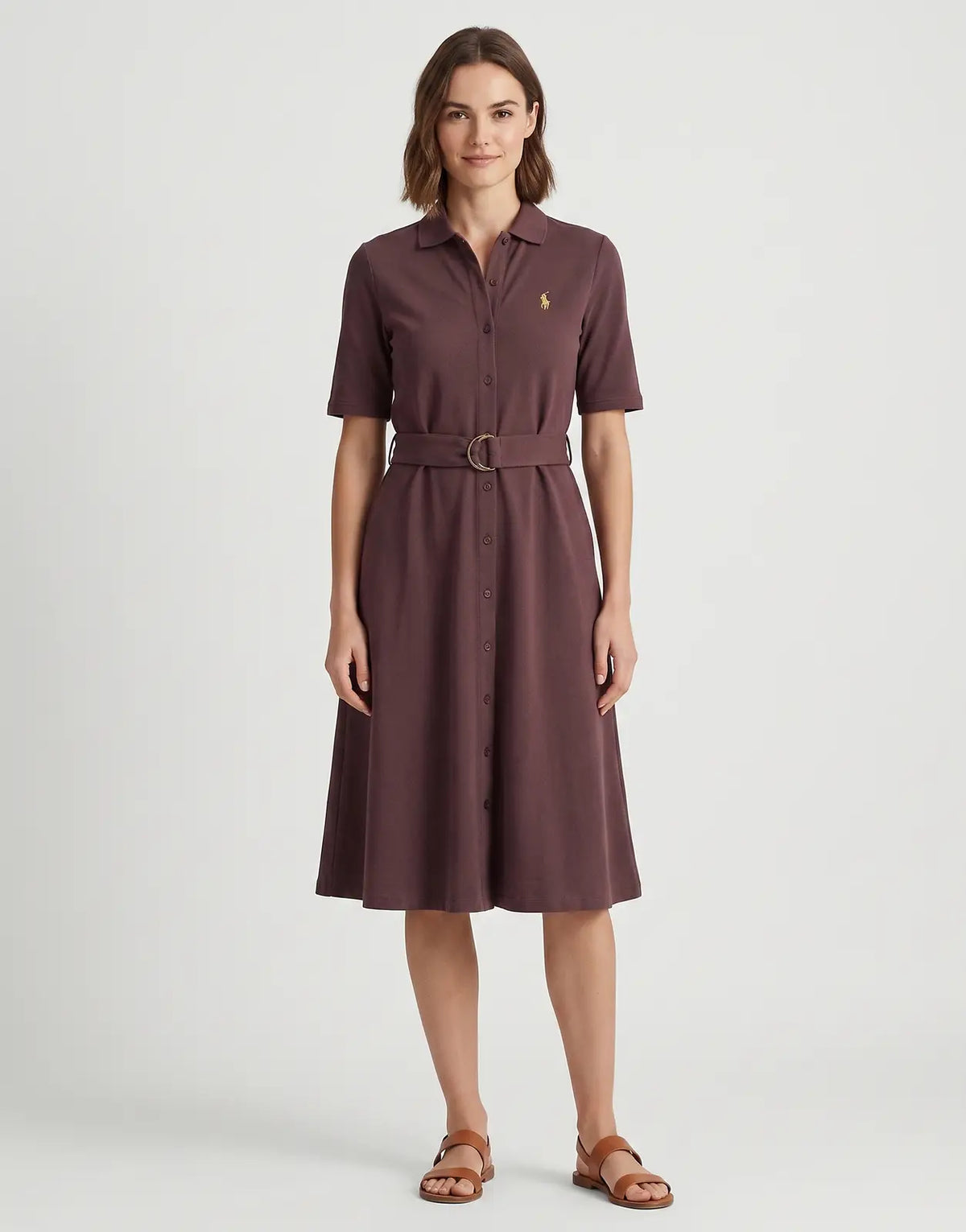 Polo Elizabeth Flare Huckleberry Golfer Dress