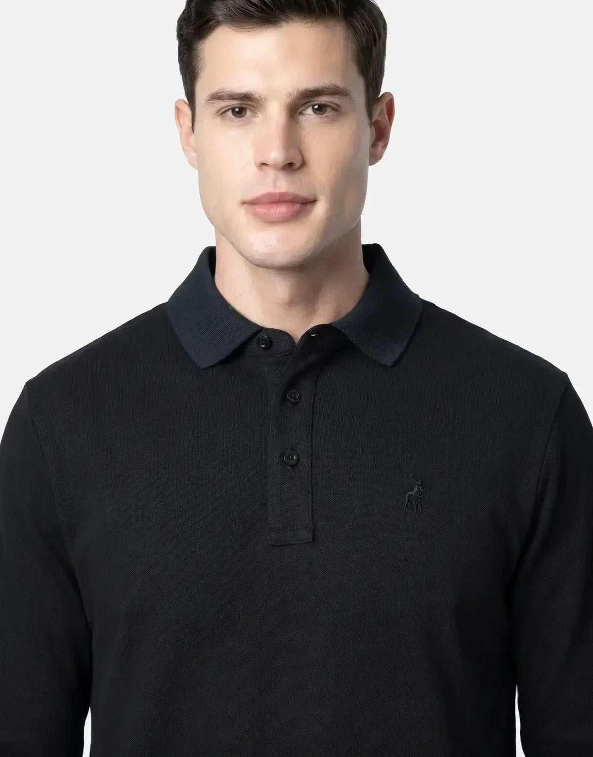 Polo Essential Pique Black Golfer - view 4