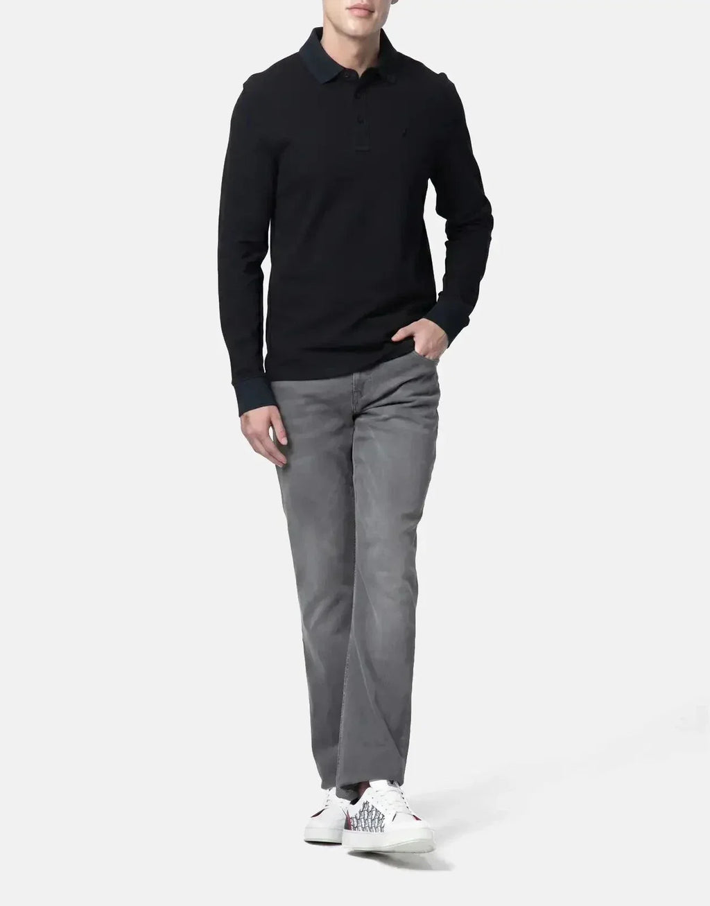 Polo Essential Pique Black Golfer - view 3