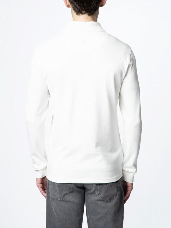 Polo Essential Pique LS White Golfer - view 2