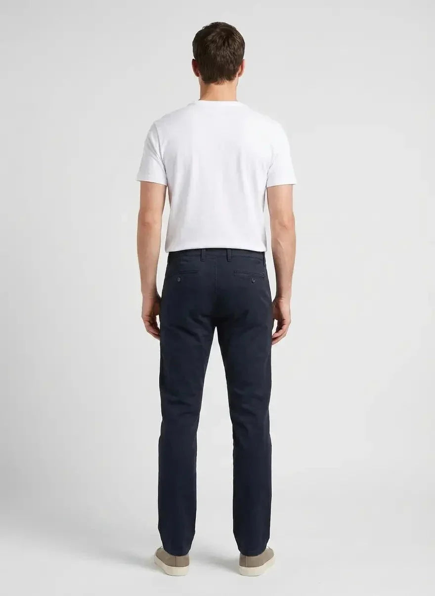Polo Essential Straight Leg Charcoal Chino - view 2