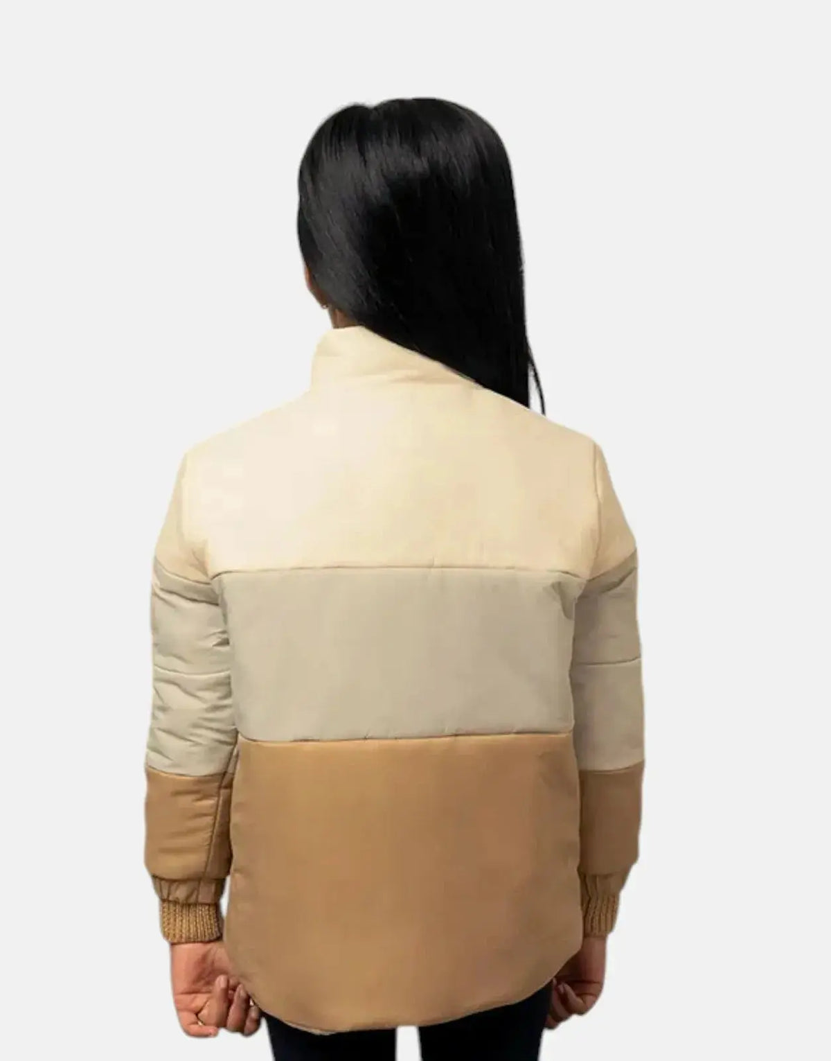 Polo Girls Bailey Colour Block Stone Puffer Jacket - view 2