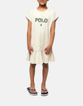 Polo Girls Emily Putty Embroidered Dress