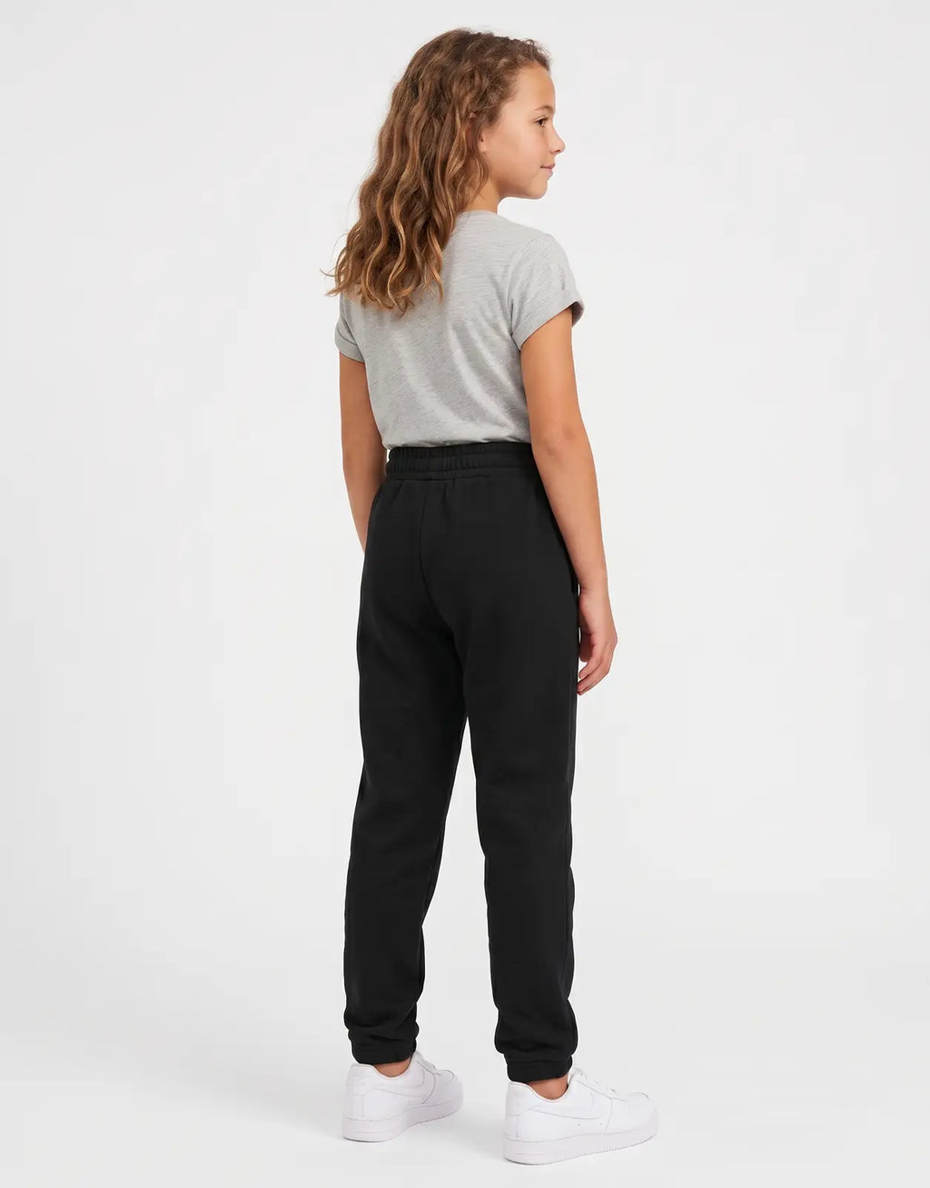 Polo Girls Hannah Embroidered Black Jogger - view 2
