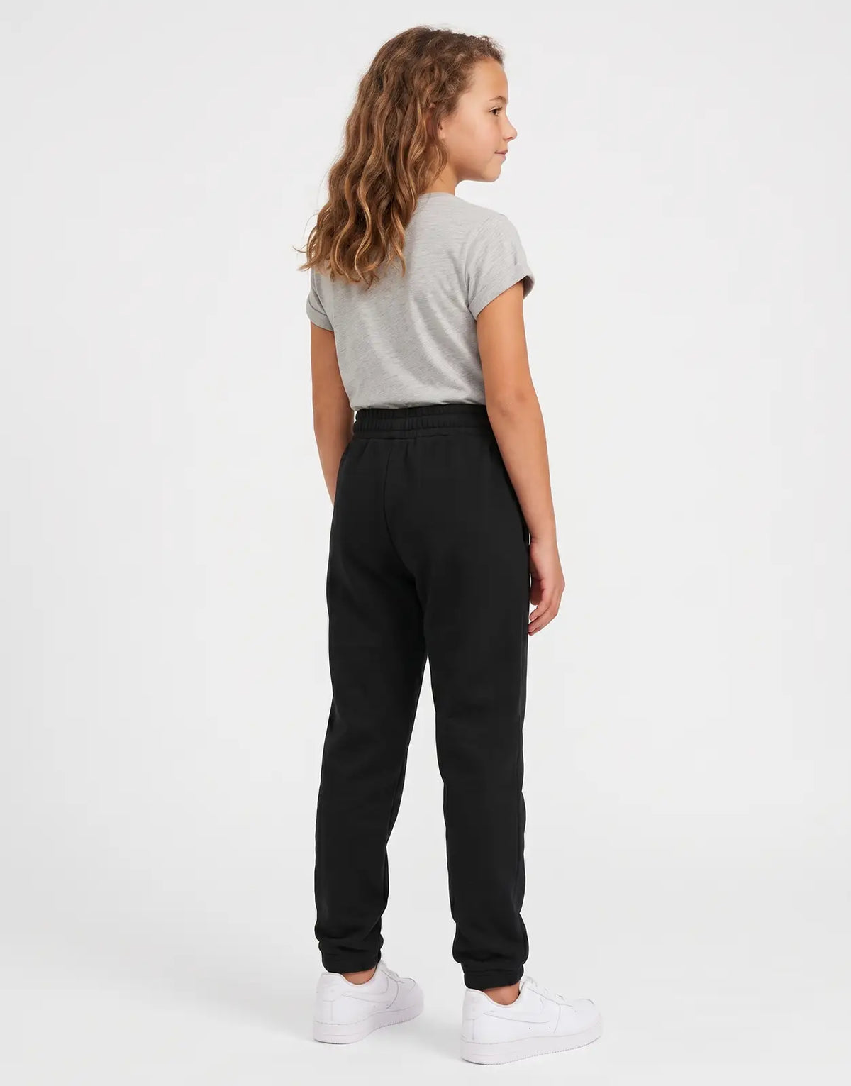 Polo Girls Hannah Embroidered Black Jogger - view 2